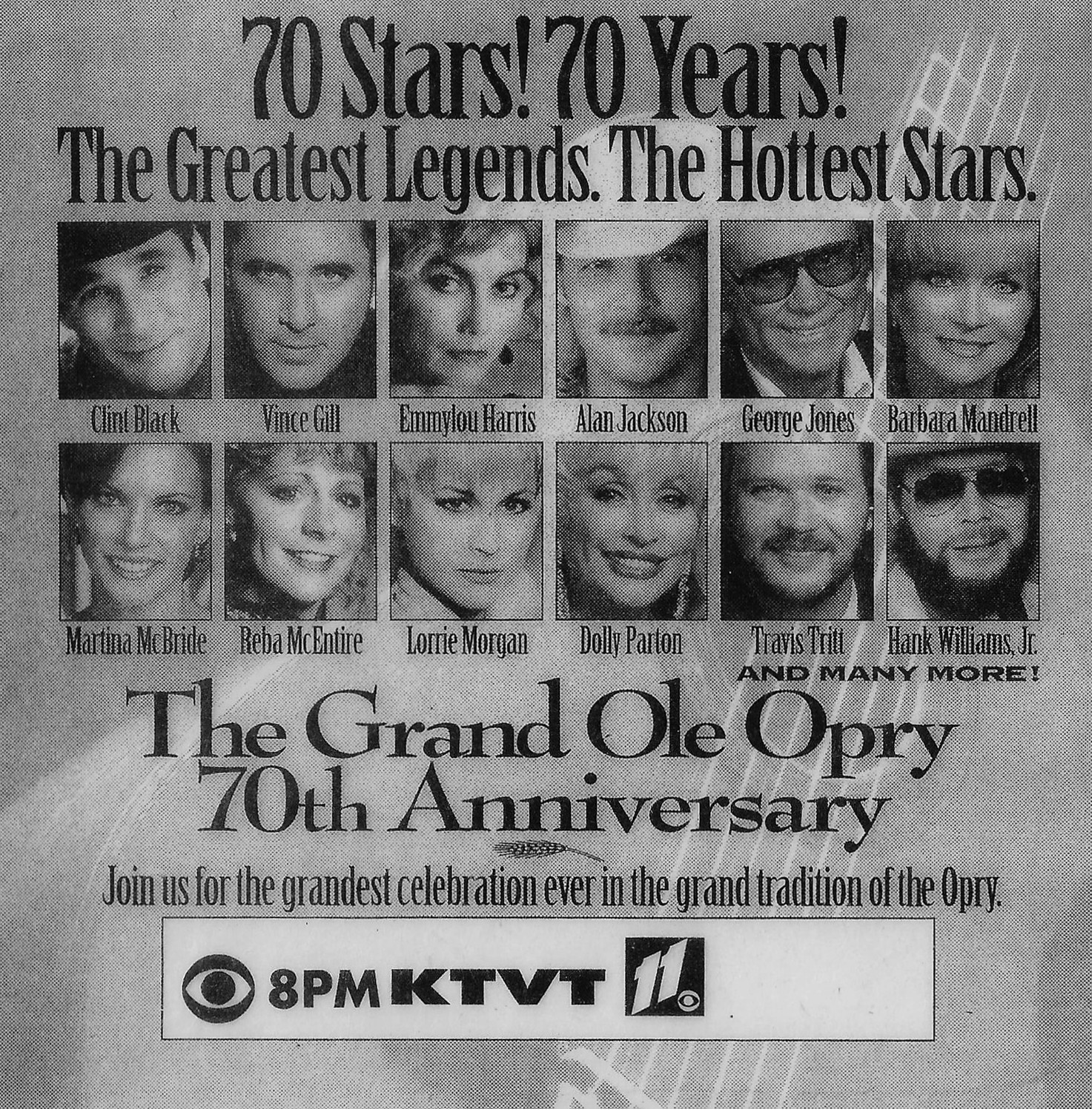 Grand Ole Opry 70th Anniversary